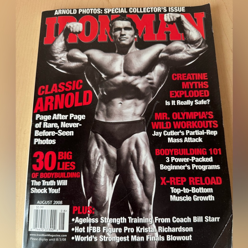 Iron Man Magazine - Classic Arnold Issue
